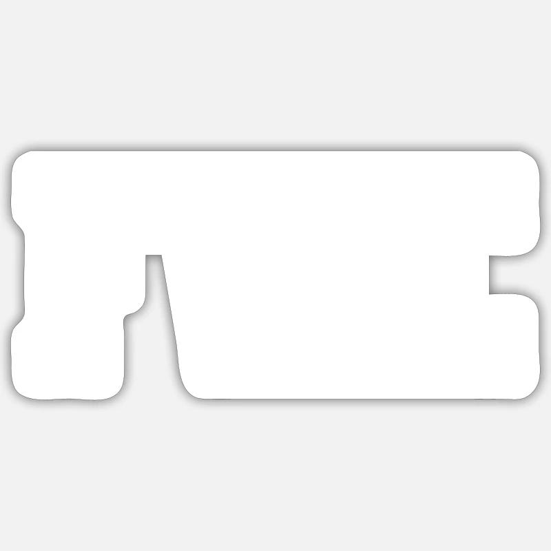 Nom - Fée - Sticker taille S (10 x 10 cm) - blanc mat