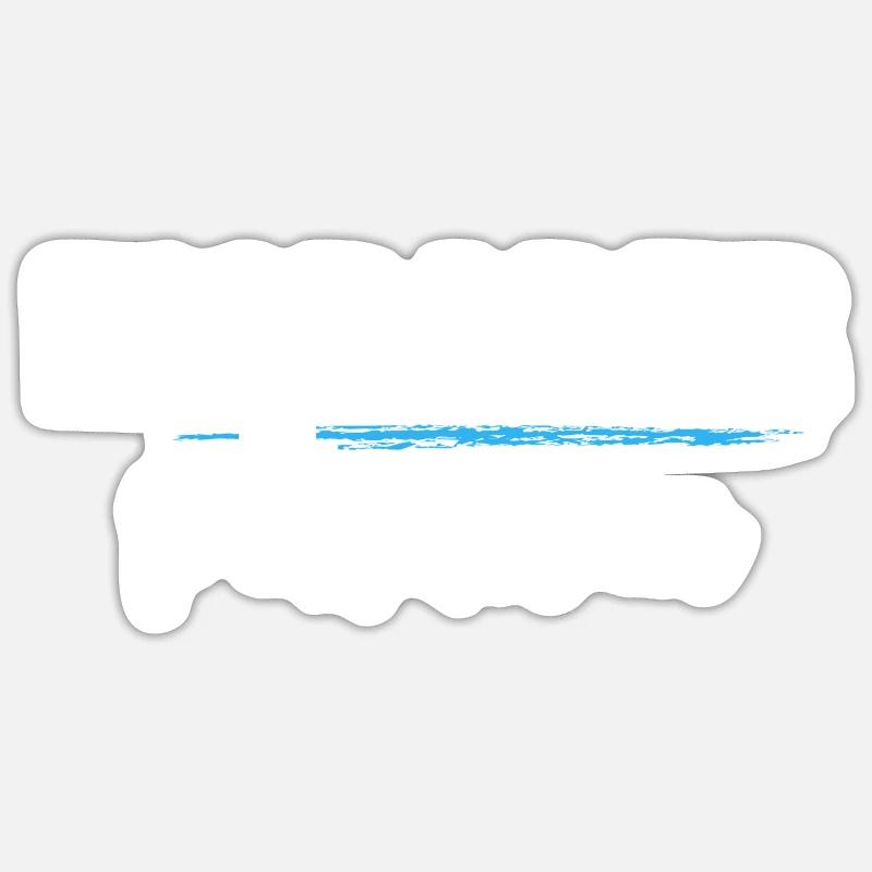 Eisbaden Eisbader im Eisbad Winterbaden - Sticker Größe S (10 x 10 cm) - Mattweiß
