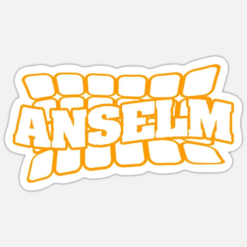 Anselm Sticker taille S (10 x 10 cm)