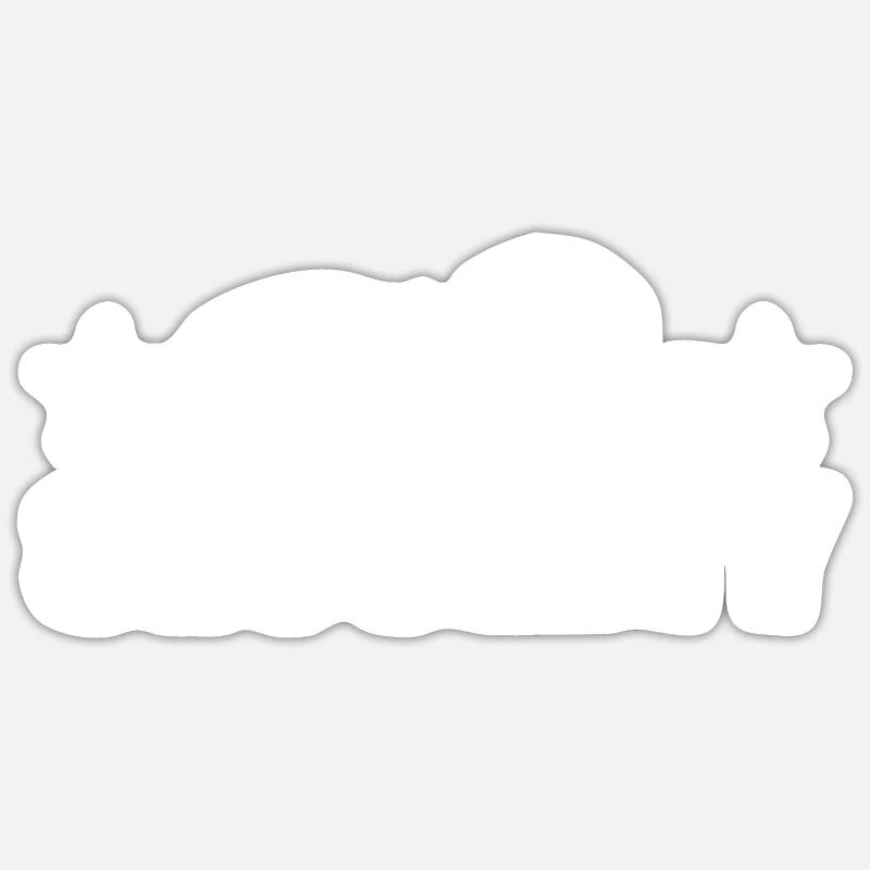 Junggesellenabschied - Sticker Größe S (10 x 10 cm) - Mattweiß
