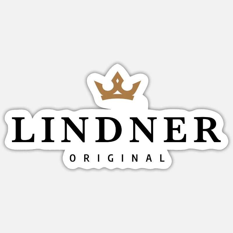 Lindner - Sticker Größe S (10 x 10 cm) - Mattweiß