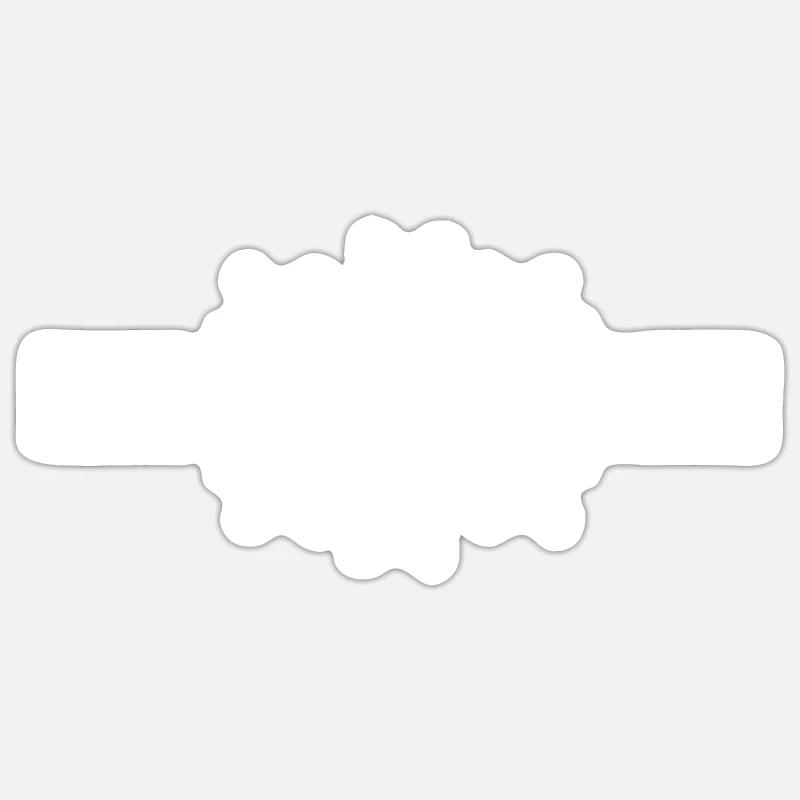 Gift for Lennard - Sticker size S (10 x 10 cm) - white matte