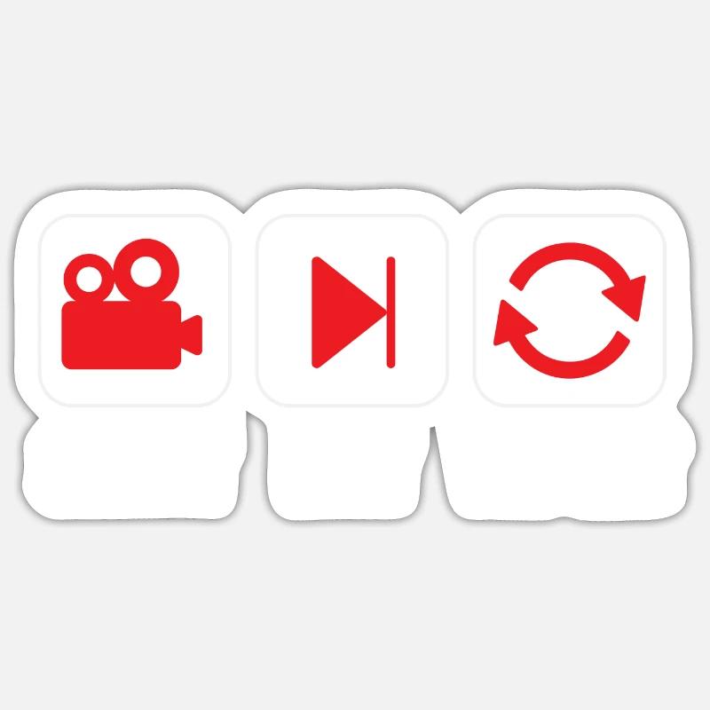 Sticker taille S (10 x 10 cm) - 