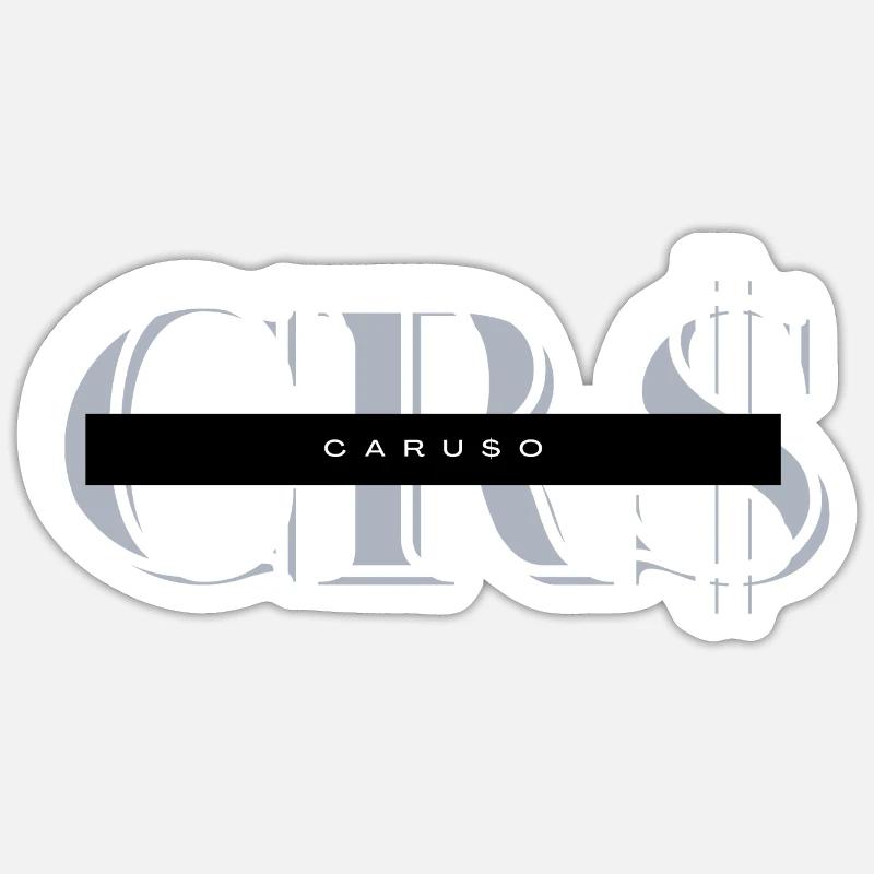 CR$ MAX - Sticker size S (10 x 10 cm) - white matte