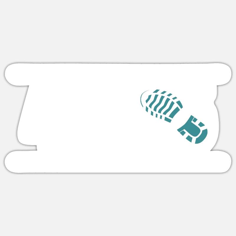 Marathon Running Jogging Sticker Größe S (10 x 10 cm)