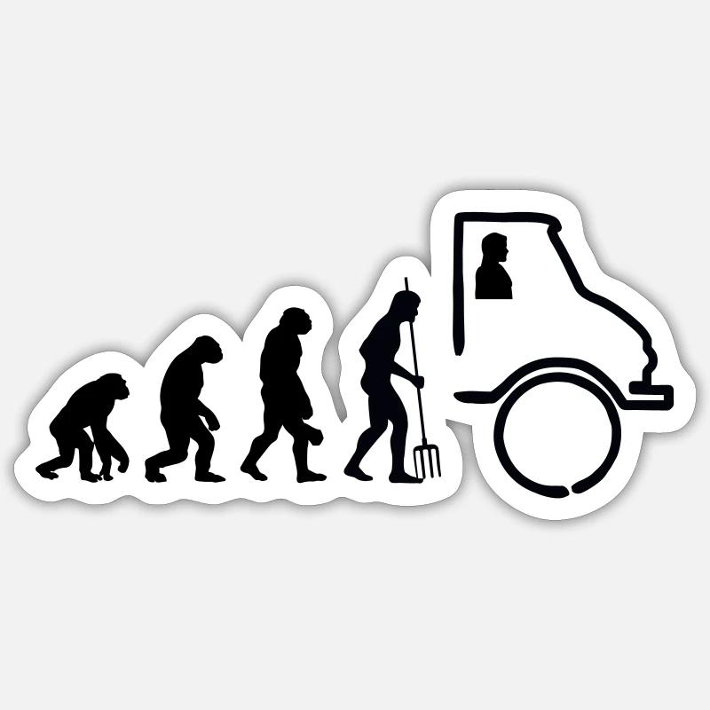 Unimog Evolution - Offroad - Couleurs modifiables Sticker taille S (10 x 10 cm)