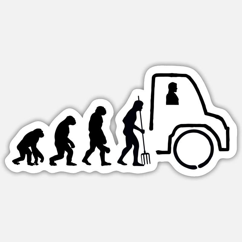 Unimog Evolution - Offroad - Farben editierbar Sticker Größe S (10 x 10 cm)