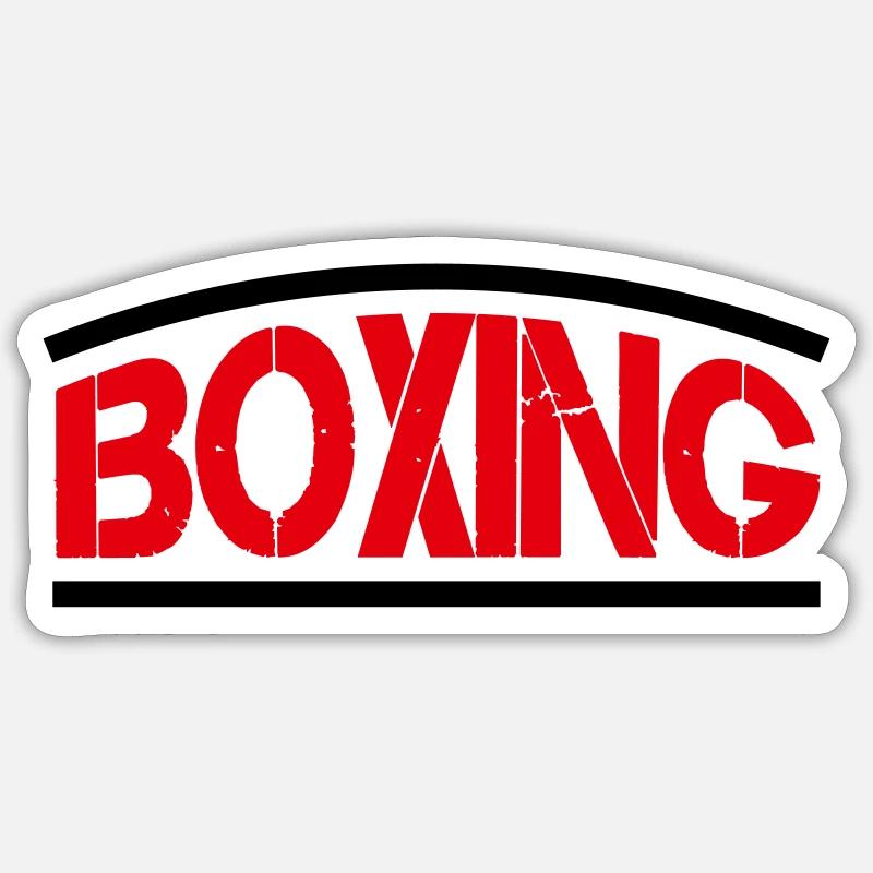 Boxing Boxes Sticker size S (10 x 10 cm)
