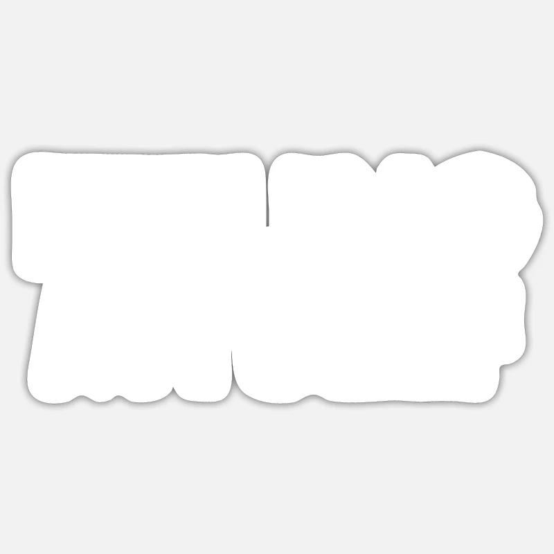 feeling myself Sticker size S (10 x 10 cm)