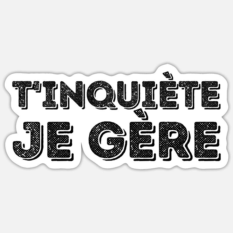 Sticker taille S (10 x 10 cm) - 