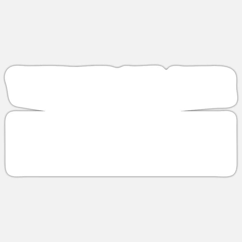 Commis de service Lustig - Sticker taille S (10 x 10 cm) - blanc mat