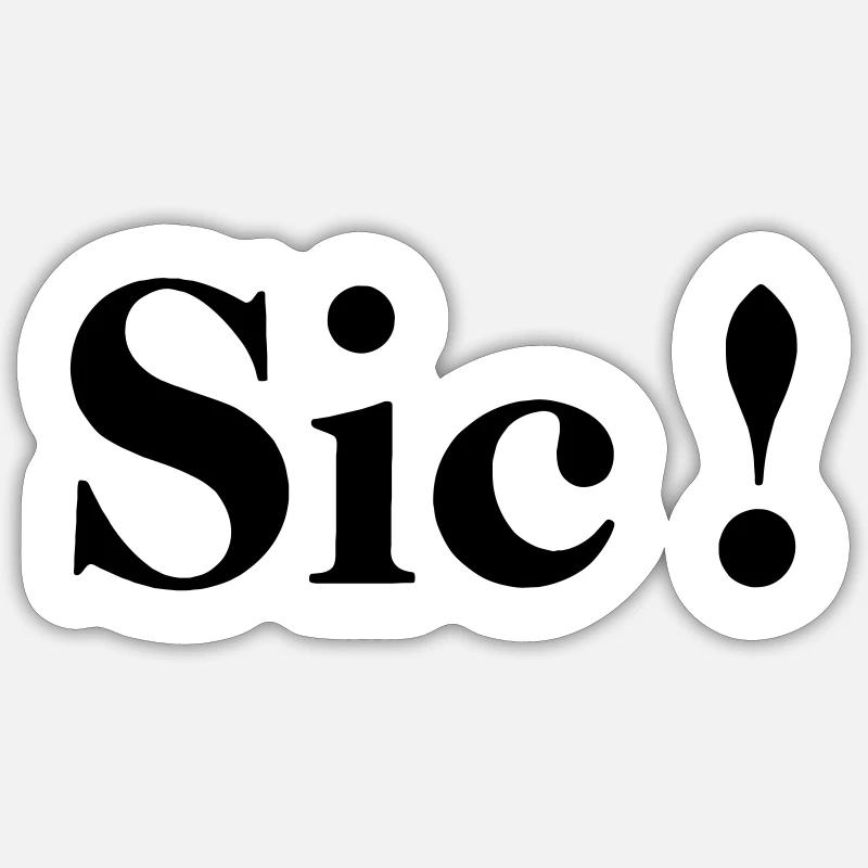 Sticker Größe S (10 x 10 cm) - 
