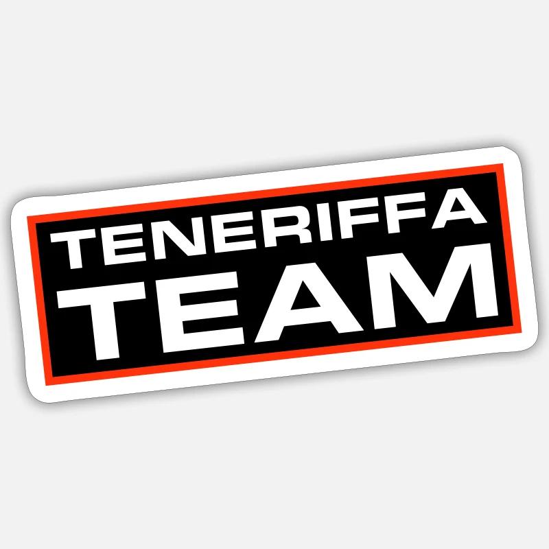 Teneriffa Team Sticker Größe S (10 x 10 cm)