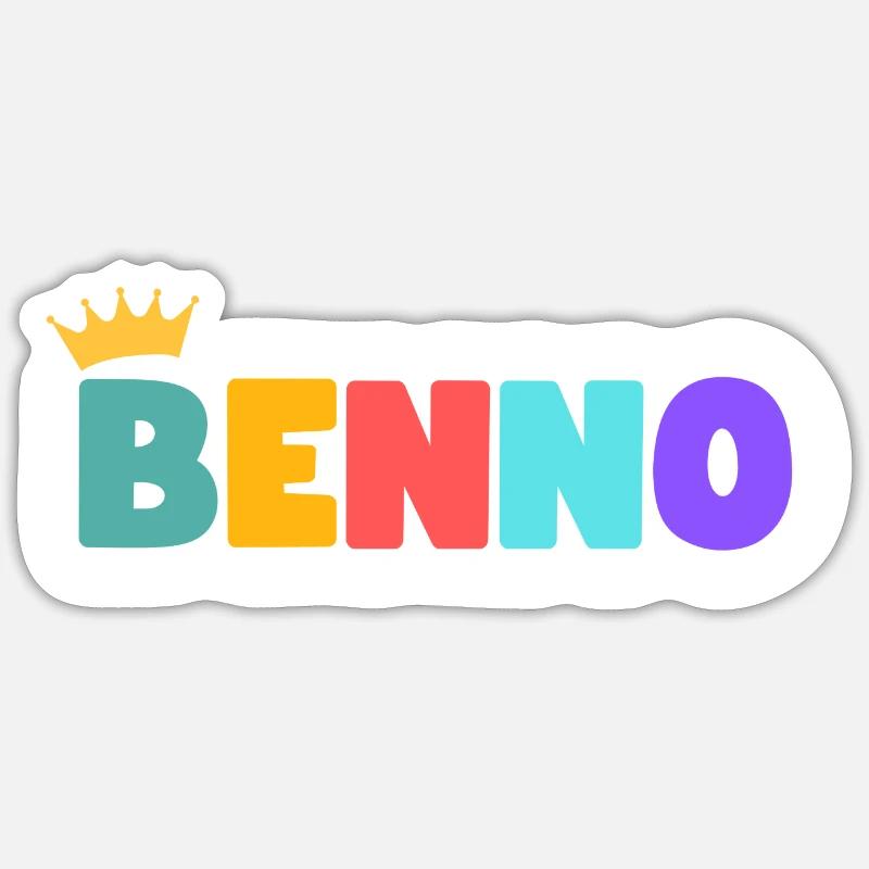 Benno! Customizable Sticker size S (10 x 10 cm)