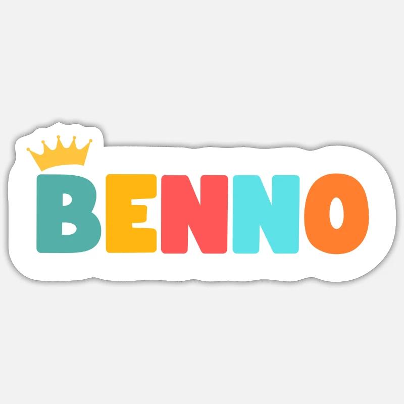 Benno! Customizable Sticker size S (10 x 10 cm)