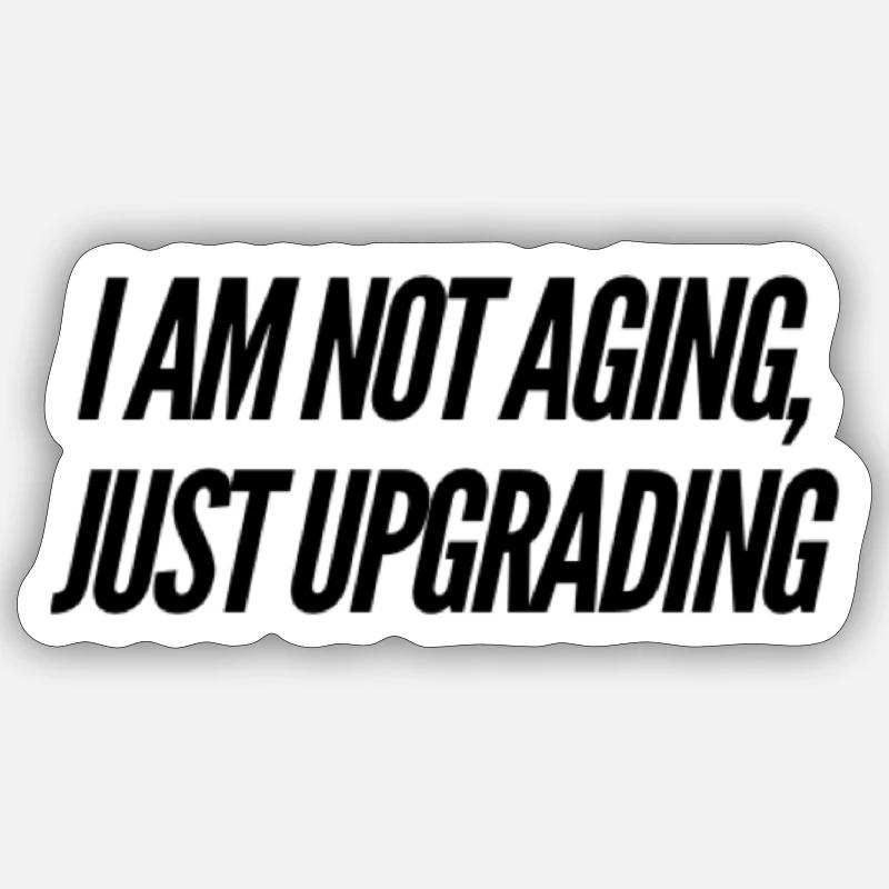 Birthday Gift Idea - Sticker size S (10 x 10 cm) - white matte