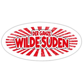 Stuttgart Fan - Sticker Größe S (10 x 10 cm) - Mattweiß - Vorne