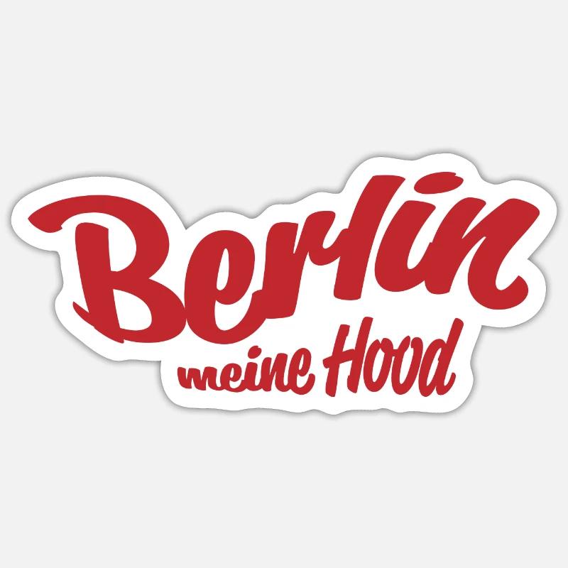 Berlin mon quartier Sticker taille S (10 x 10 cm)
