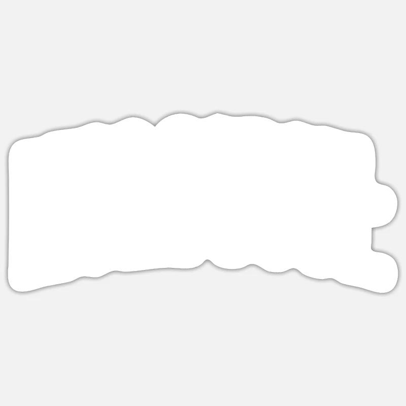 Less scroll, more soul. Statement Sticker size S (10 x 10 cm)