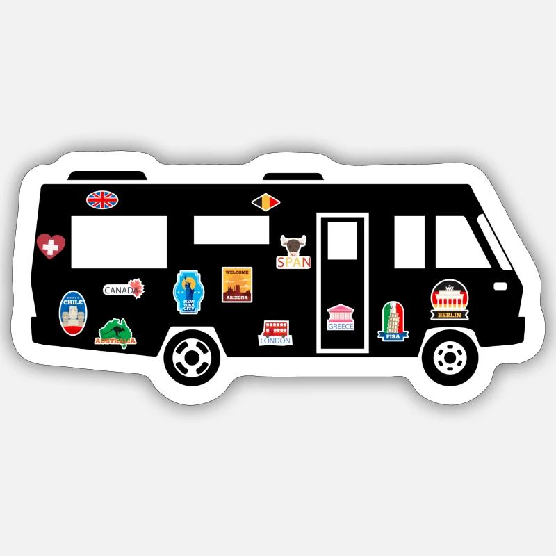 Intégral avec Stickers Sticker taille S (10 x 10 cm)