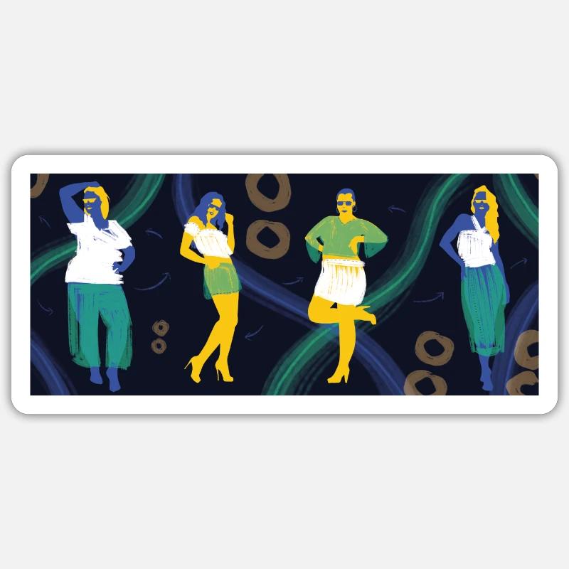 Zéro déchet Sticker taille S (10 x 10 cm)