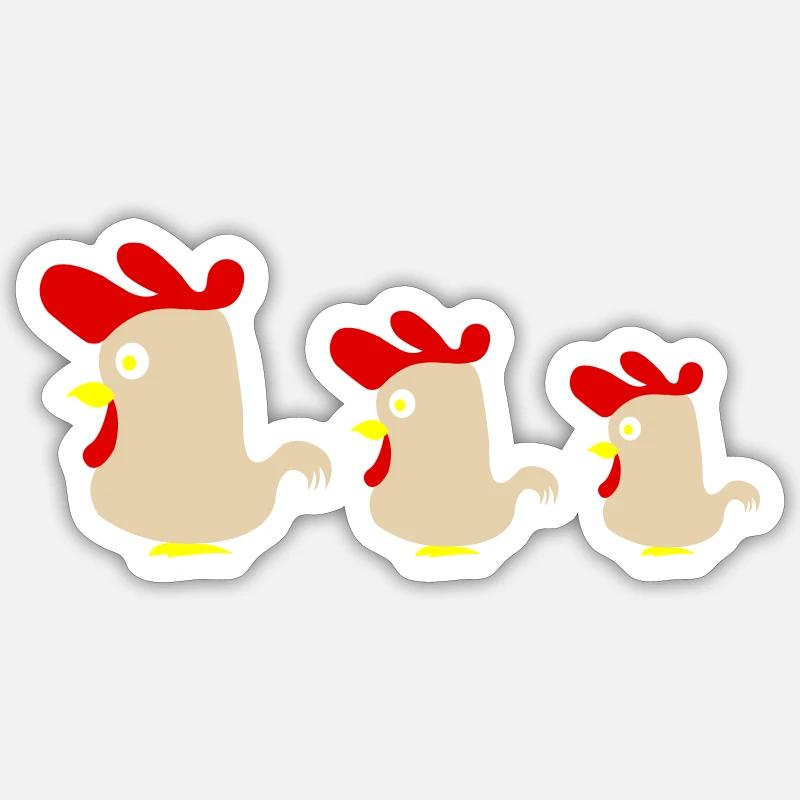 Sticker Größe S (10 x 10 cm) - 