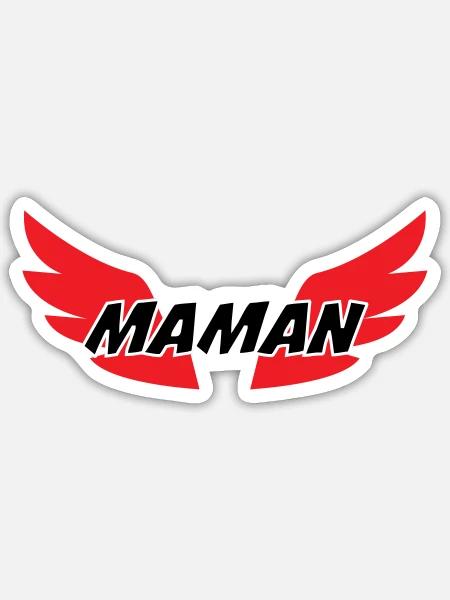  - Sticker size S (10 x 10 cm) - white matte
