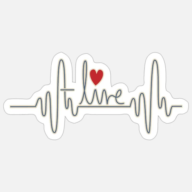 Sticker Größe S (10 x 10 cm) - 