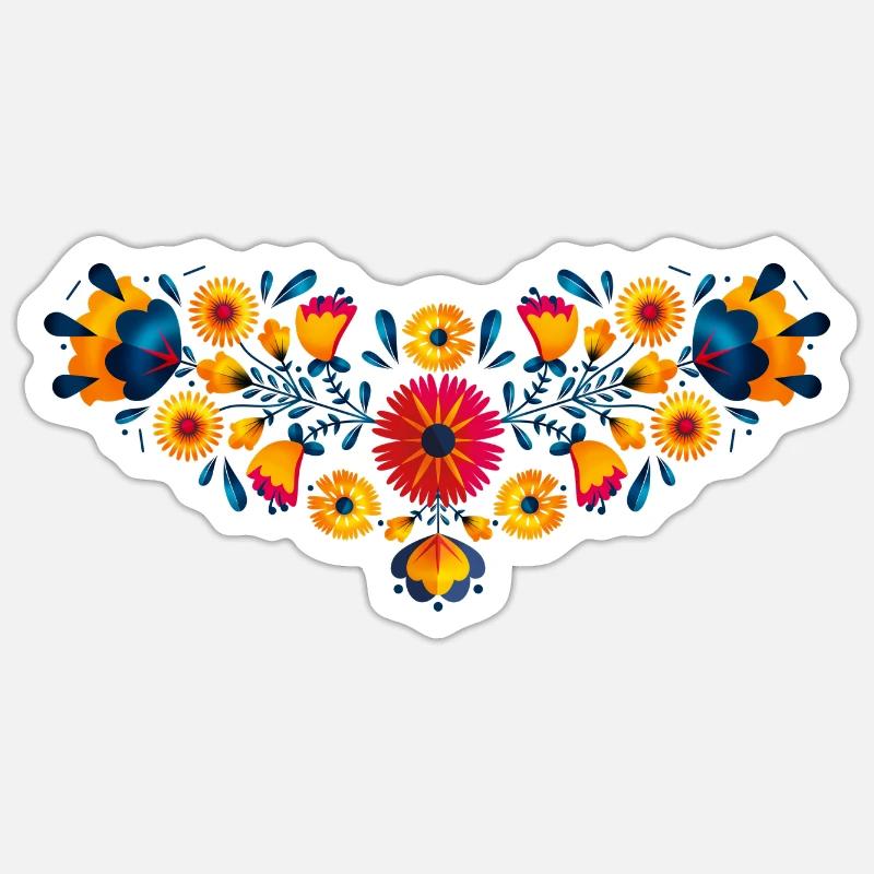 COMPOfiori2 Sticker taille S (10 x 10 cm)