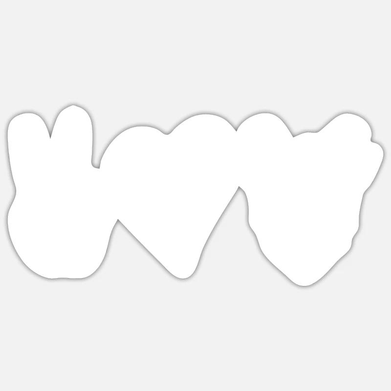 Sticker taille S (10 x 10 cm) - 