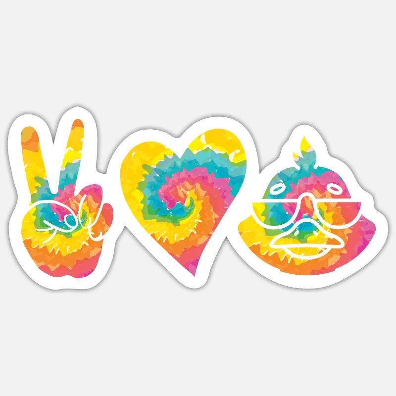 Ducks - Sticker size S (10 x 10 cm) - white matte