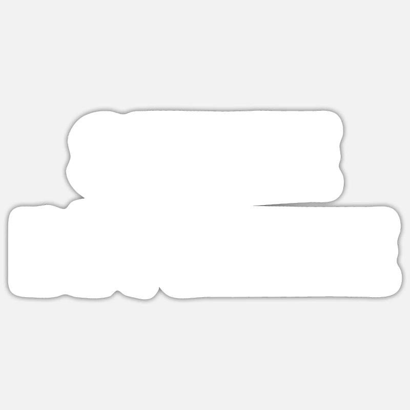 Setze Dir Ziele - Sticker Größe S (10 x 10 cm) - Mattweiß