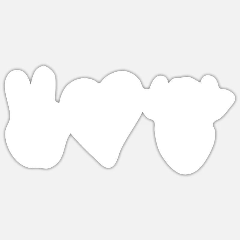 Sticker taille S (10 x 10 cm) - 