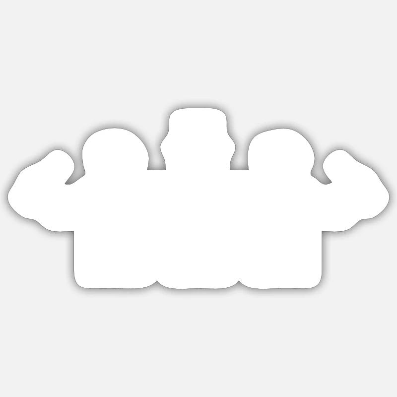 Sticker Größe S (10 x 10 cm) - 