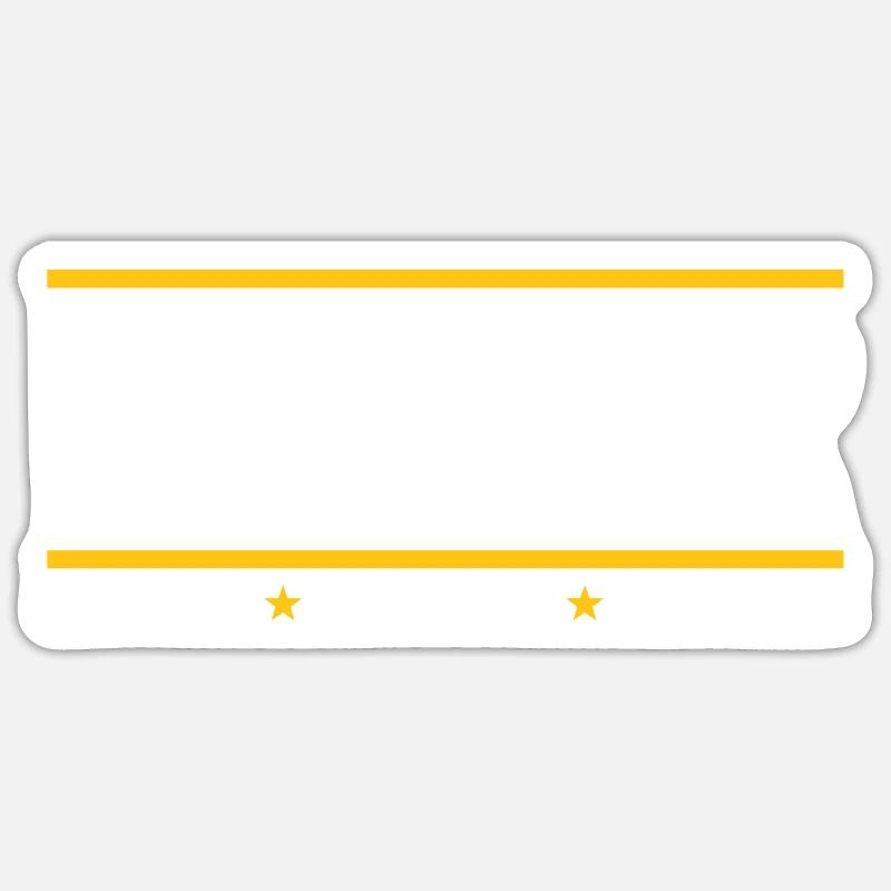 Holger - Sticker Größe S (10 x 10 cm) - Mattweiß