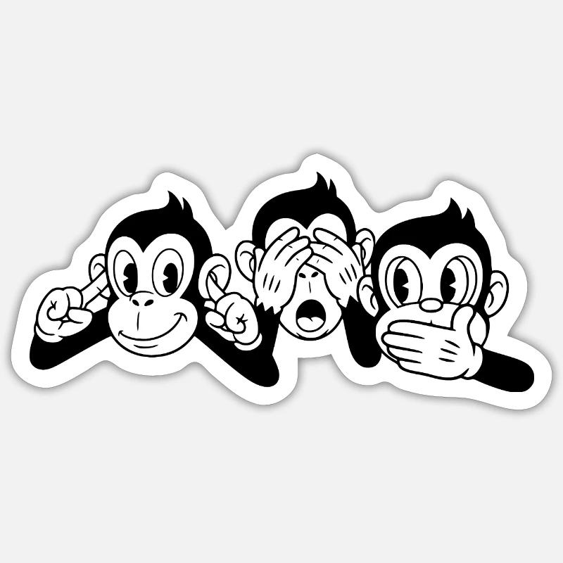 Sticker taille S (10 x 10 cm) - 