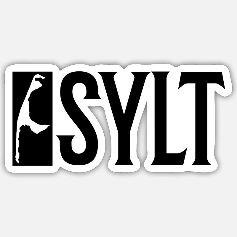 Vacances Sylt Sticker taille S (10 x 10 cm)