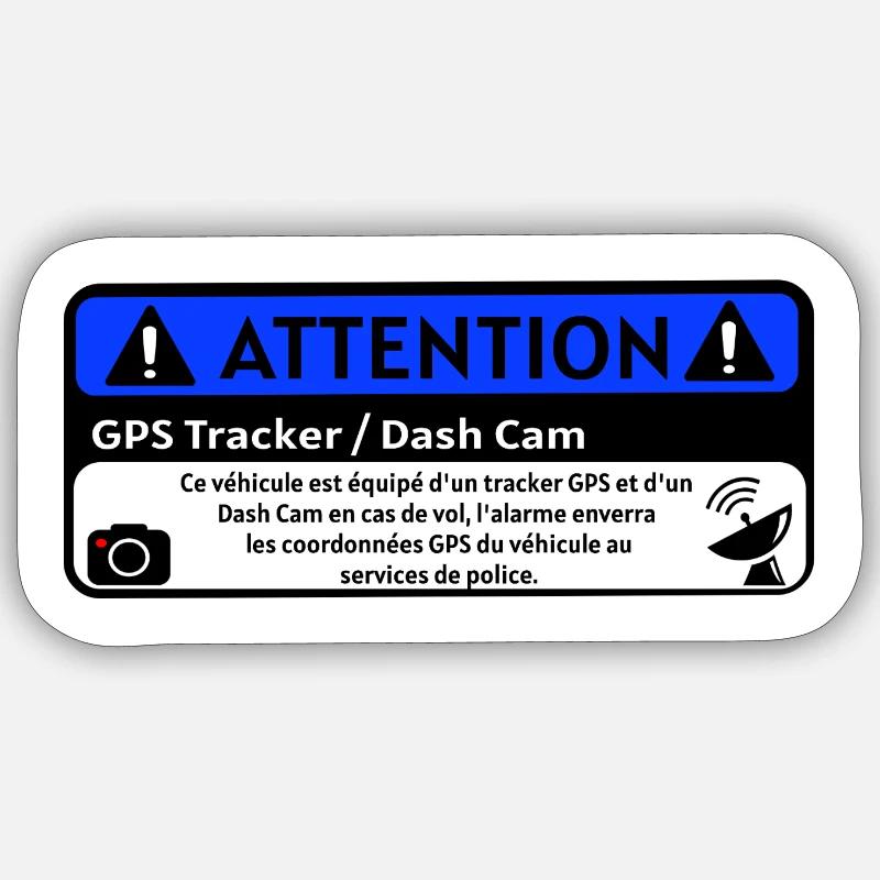 GPS Tracker Sticker size S (10 x 10 cm)