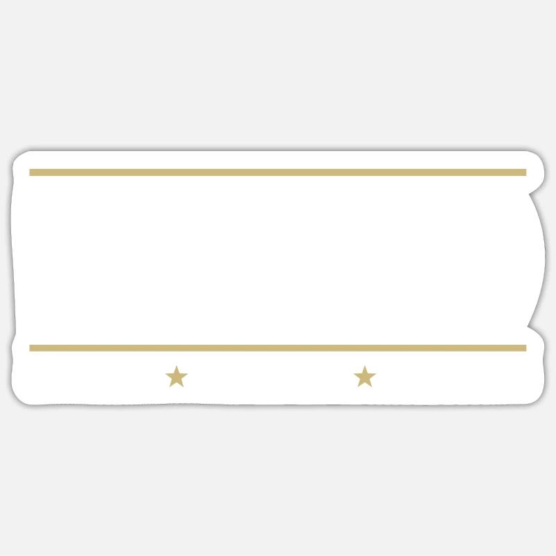 Bernd - Sticker taille S (10 x 10 cm) - blanc mat