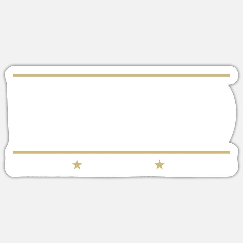 David Sticker taille S (10 x 10 cm)