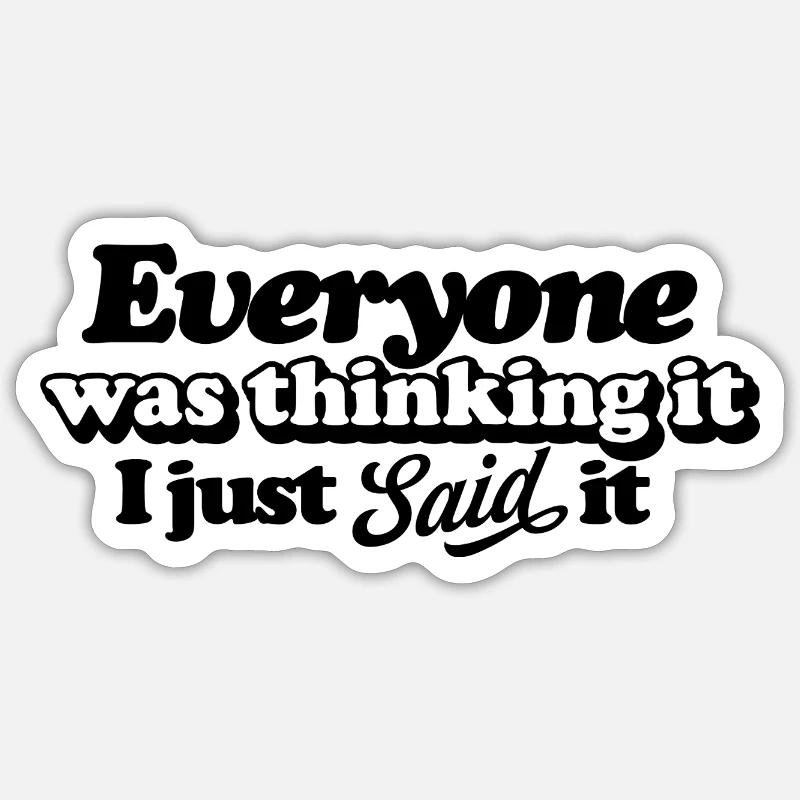 Anwendung von Creative Thinking Design Sticker Größe S (10 x 10 cm)