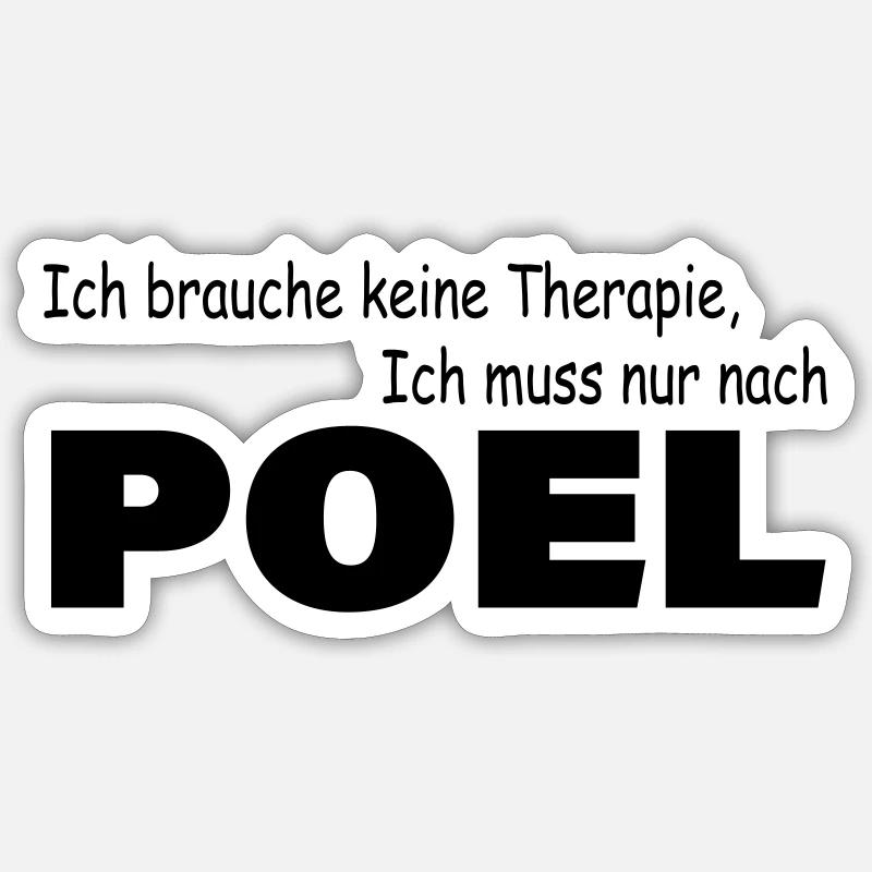 Therapy POEL Sticker size S (10 x 10 cm)