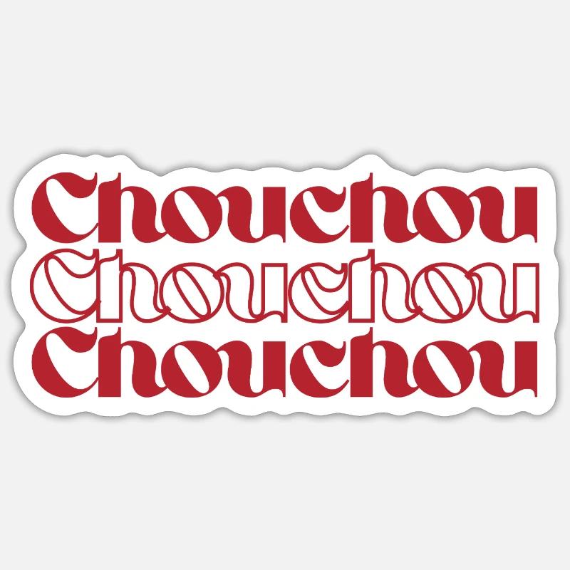 Scrunchie - Sticker size S (10 x 10 cm) - white matte