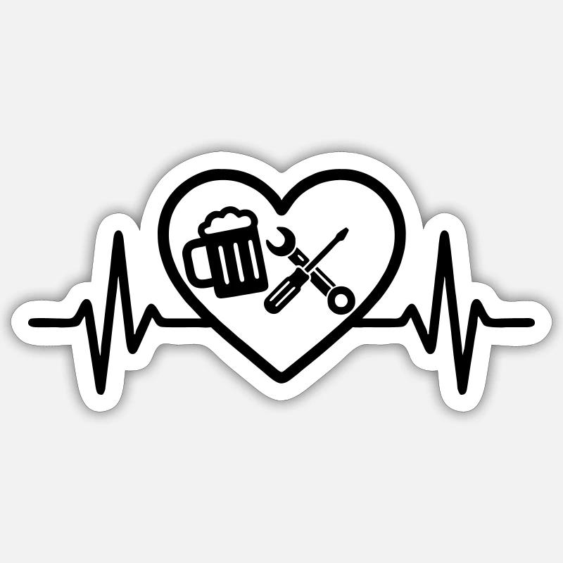 Sticker Größe S (10 x 10 cm) - 