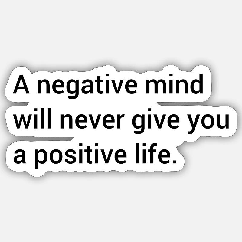 Spruch englisch - Sticker Größe S (10 x 10 cm) - Mattweiß