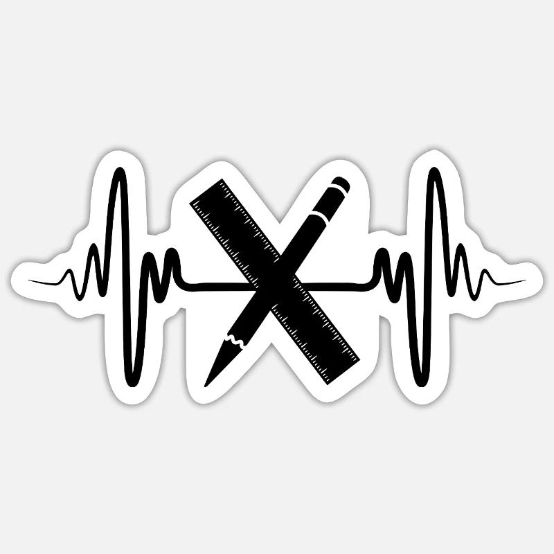 Sticker Größe S (10 x 10 cm) - 