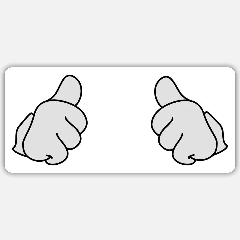 Sticker Größe S (10 x 10 cm) -