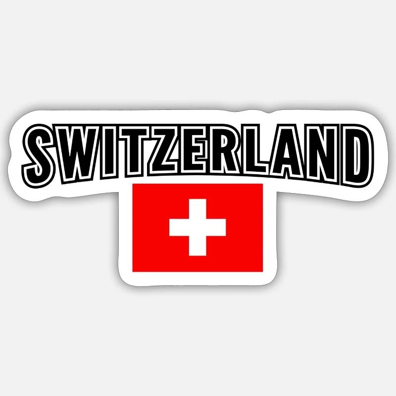 Suisse Sticker taille S (10 x 10 cm)