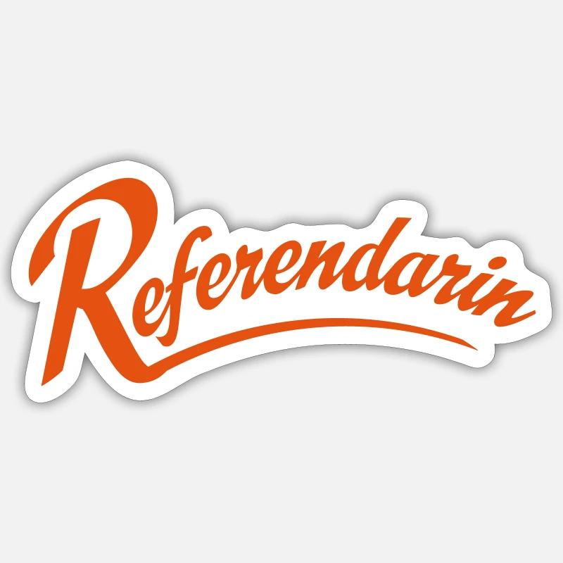 Referendarin Sticker Größe S (10 x 10 cm)