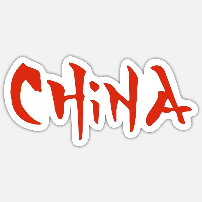 Chine Sticker taille S (10 x 10 cm)